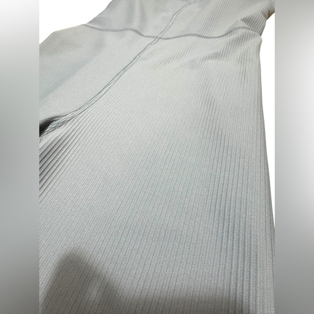 NWT Old Navy PowerSoft Ribbed 7/8 Cami Bodysuit Ribbed Storm Cloud Size small - Picture 8 of 16